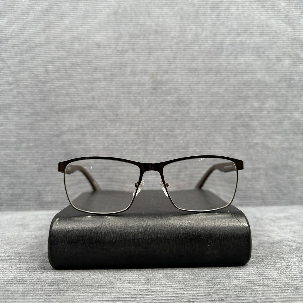 Modern BMEC Big Scene Matte Brown Rectangular Eyeglass Frames 58-17-150 Y2k